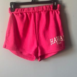 Small Pink hawaii shorts